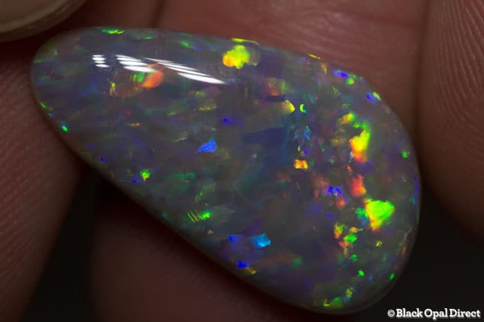 12.26 ct double sided light opal 26x15x5mm