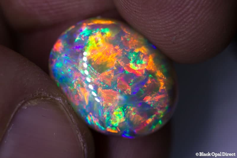 12.67 ct gem crystal opal 18x14x8mm