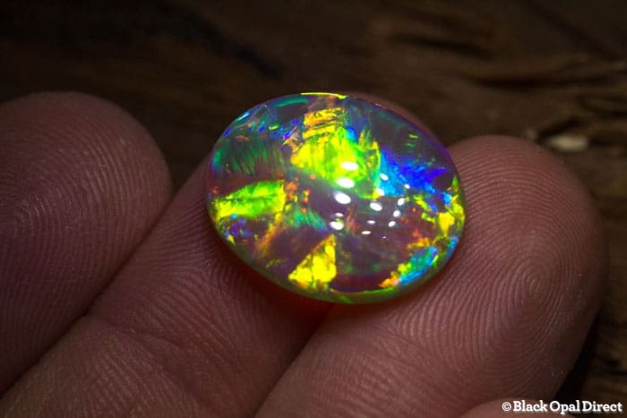 12.18 ct gem crystal opal 19.5x15x6.5mm