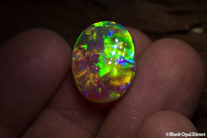 12.18 ct gem crystal opal 19.5x15x6.5mm
