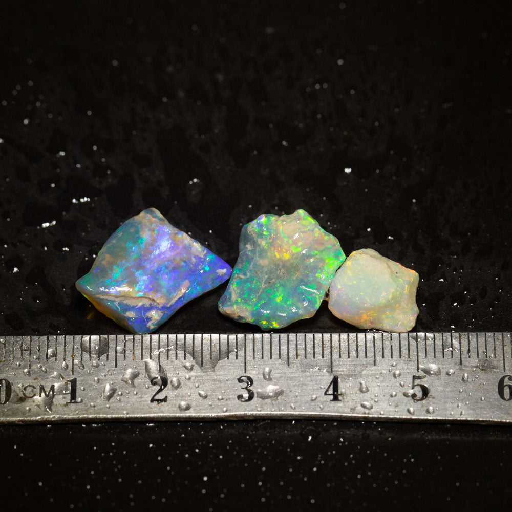 12 ct rough opal parcel 3pc