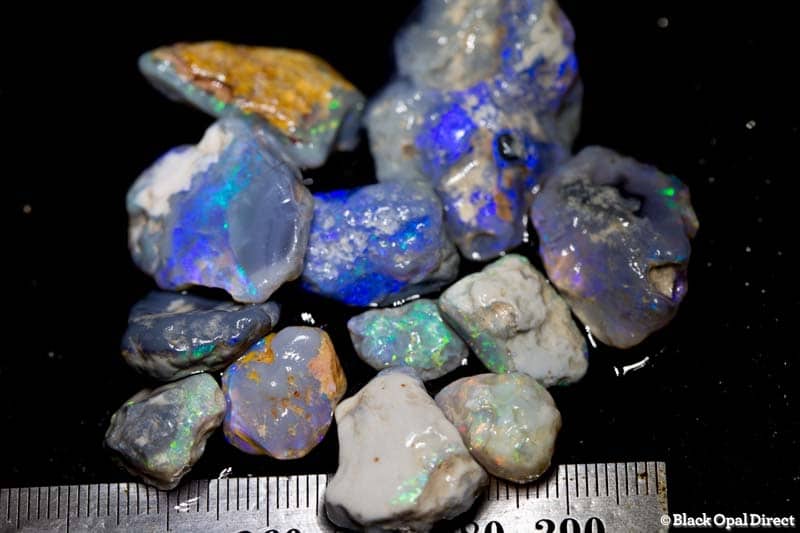 145 ct rough opal parcel 12 pieces