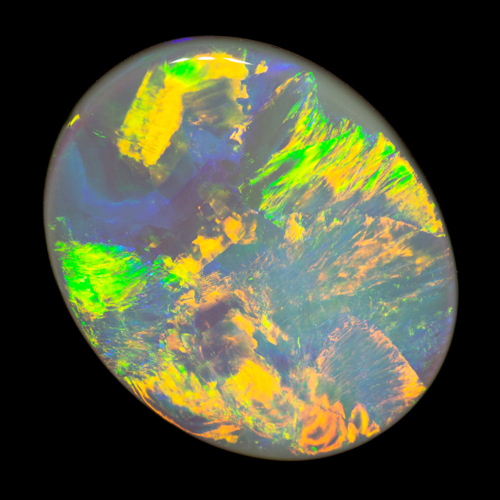 13.53 ct dark opal 25x19x4mm