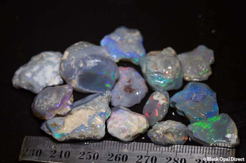141 ct rough opal parcel 13 pieces