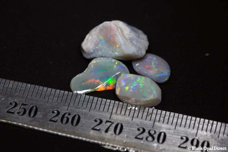 14.84 ct rough opal parcel 4 pieces