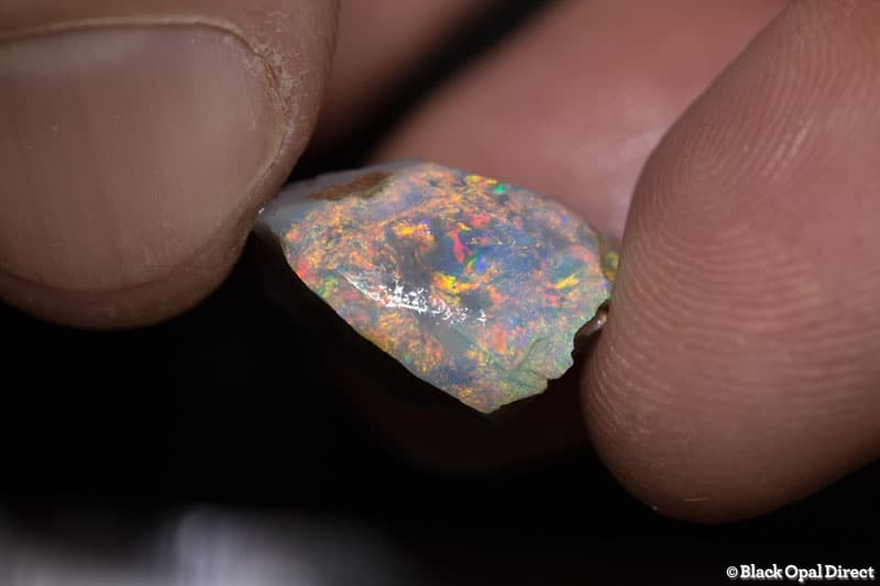 14.85 ct rough opal piece 18mm across