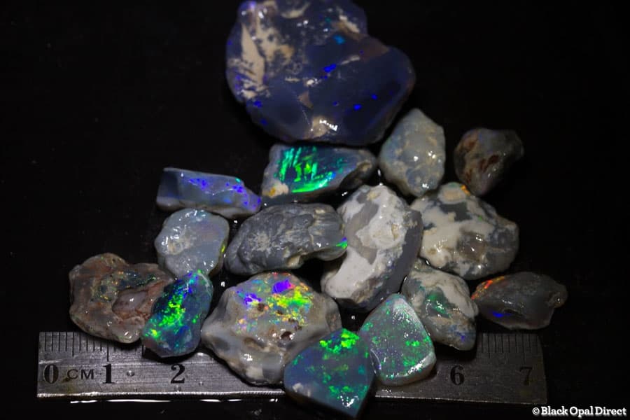149 ct rough opal parcel 16 pieces