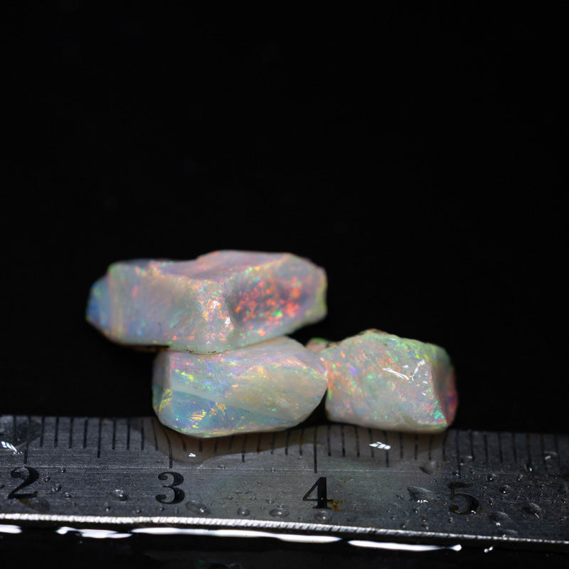 14 ct rough opal parcel 3pc