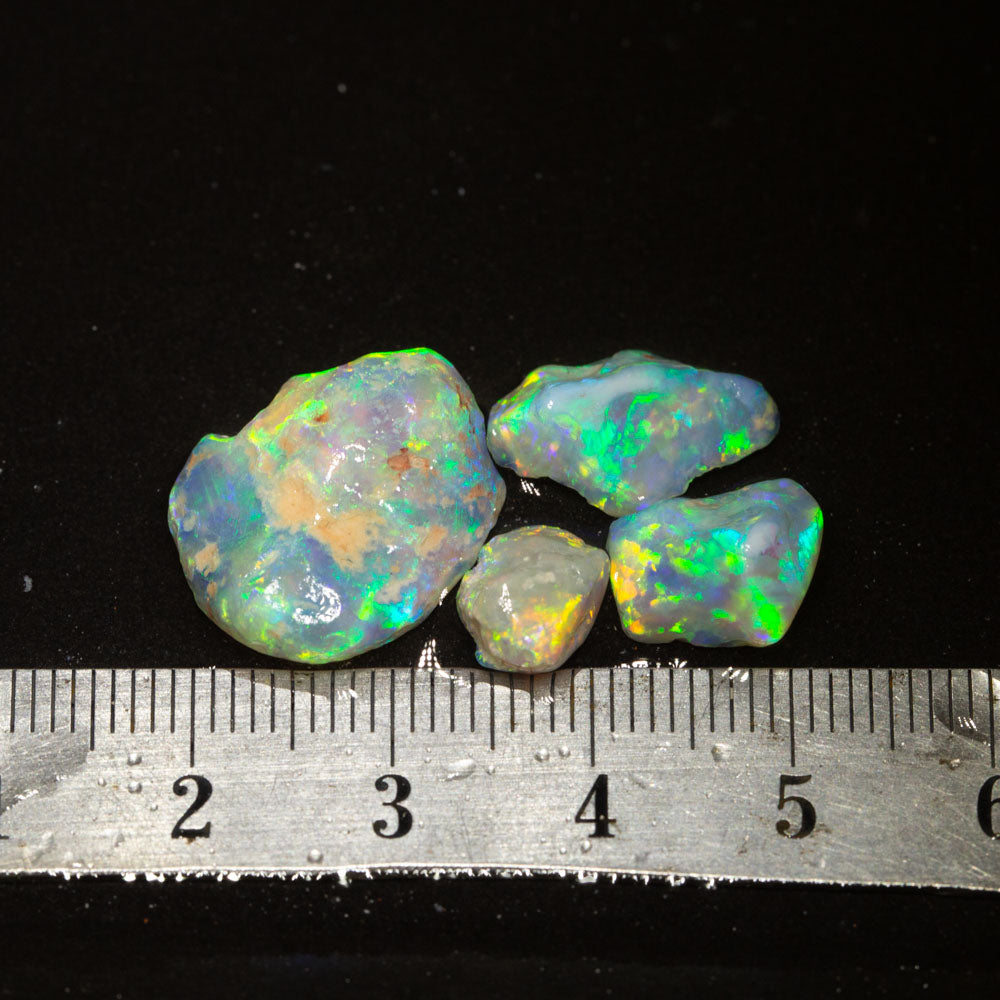 15 ct rough opal parcel 4pc