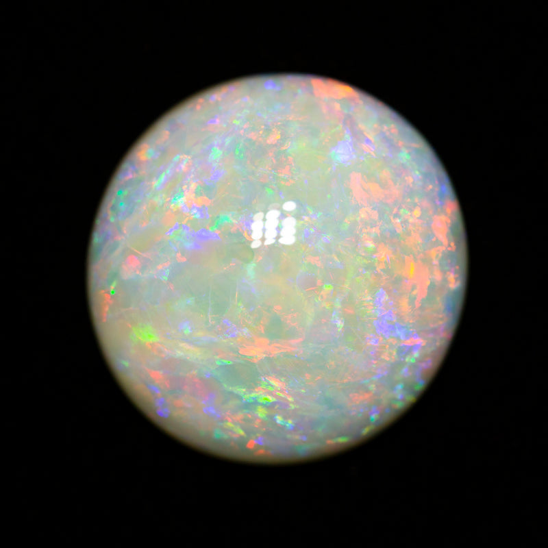 16.60 ct white opal 20x19.2x7.2mm