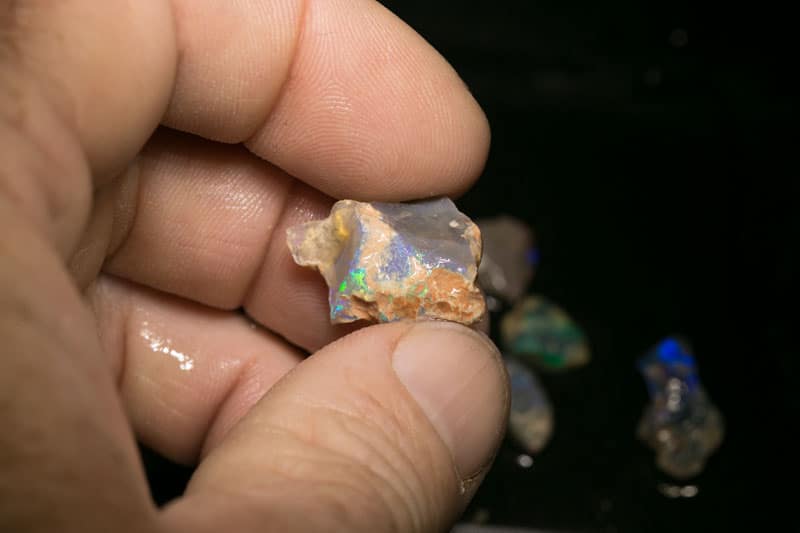 165 ct rough opal parcel 15 pieces