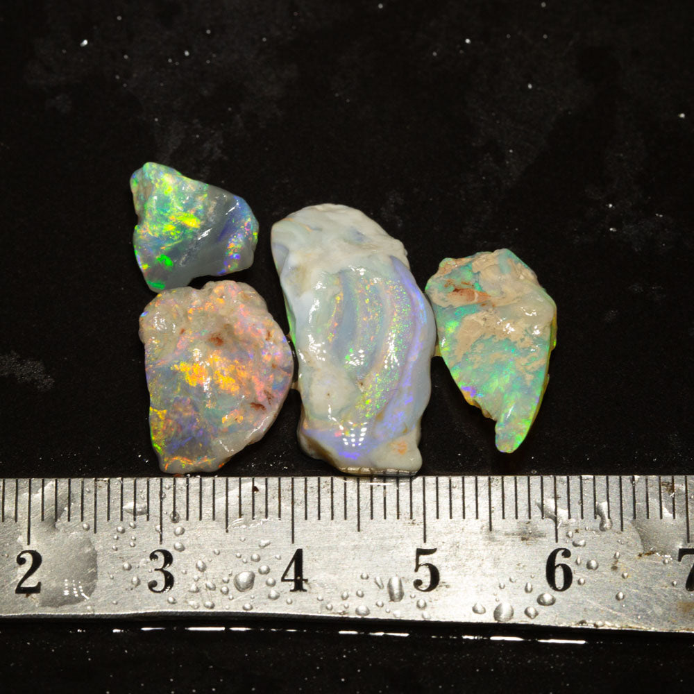 17 ct rough opal parcel 4pc