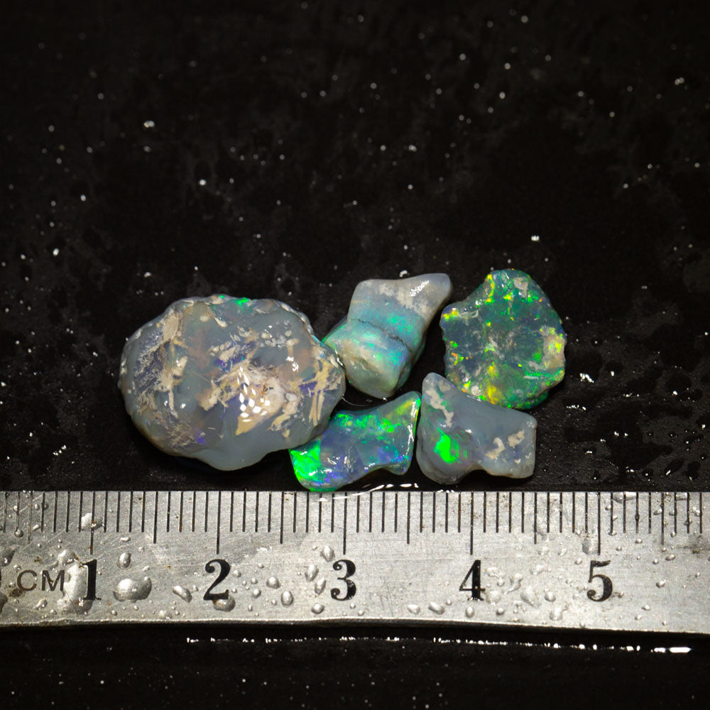 17 ct rough opal parcel 5pc