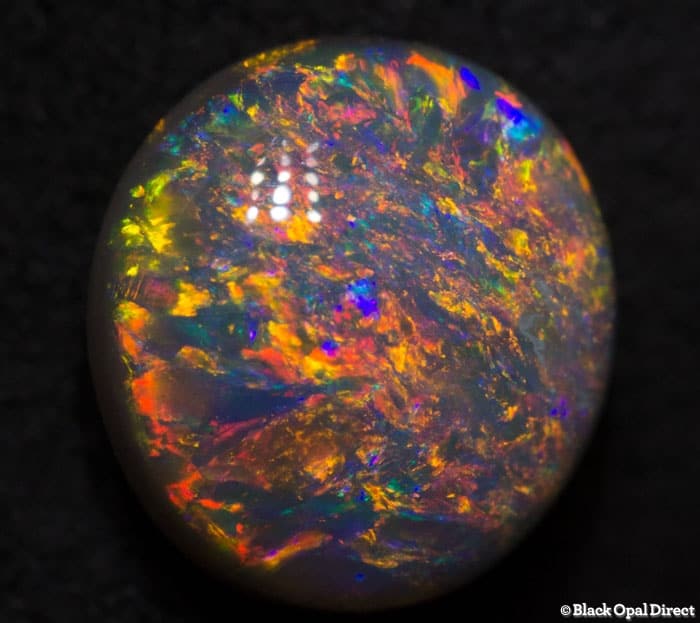 182ct black opal