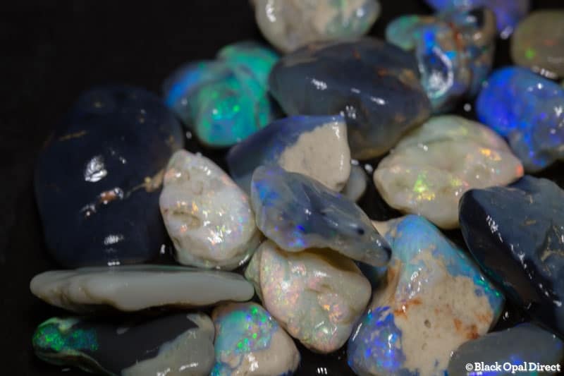 185 ct rough opal parcel