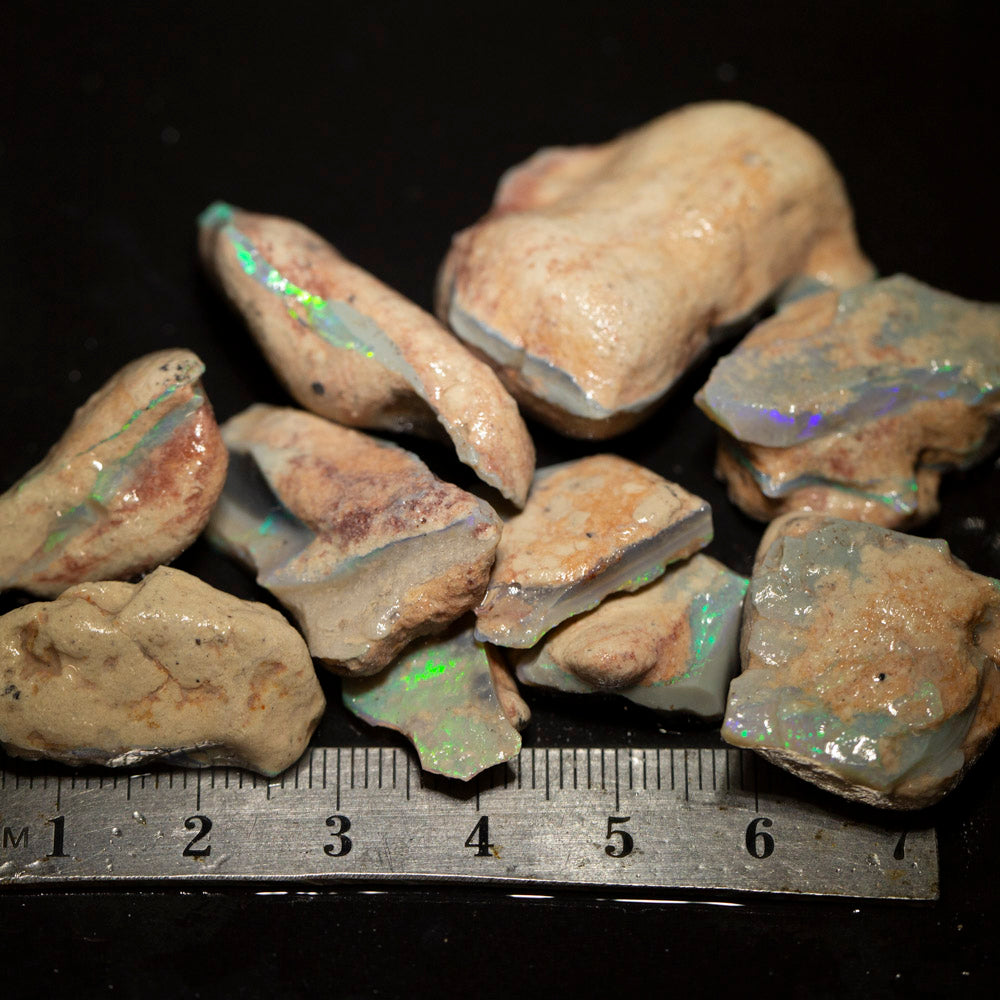 196 ct rough opal parcel 10pc