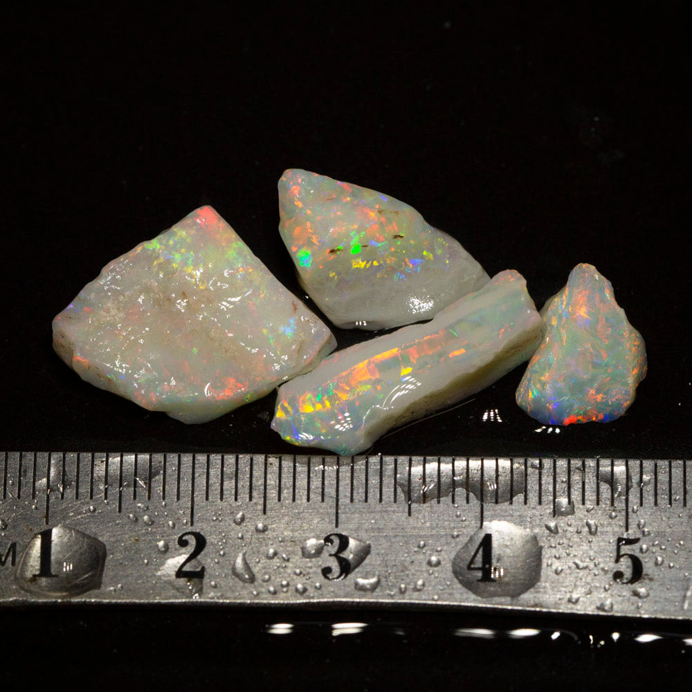 19 ct rough opal parcel 4pc