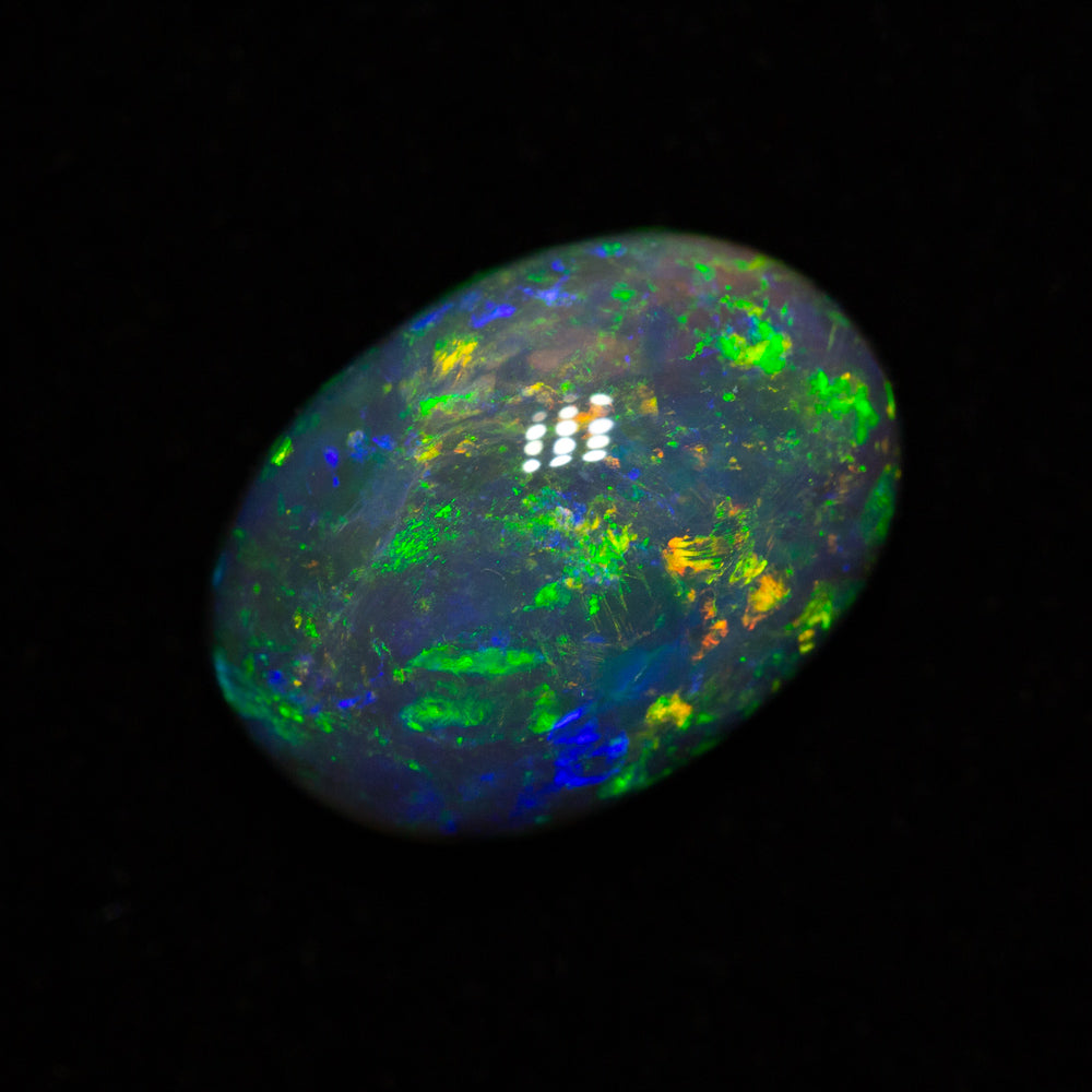 2.01 ct black opal 10.4x7.4x4.1mm