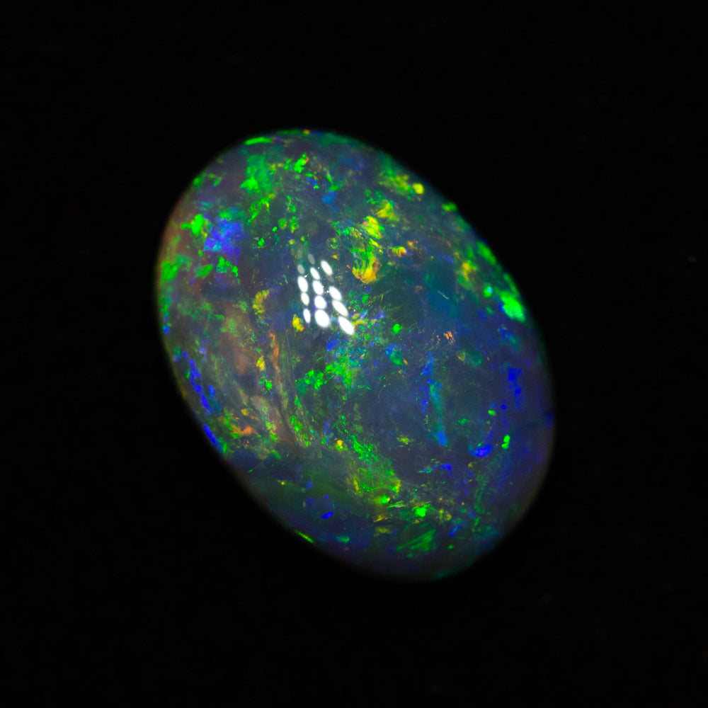 2.01 ct black opal 10.4x7.4x4.1mm