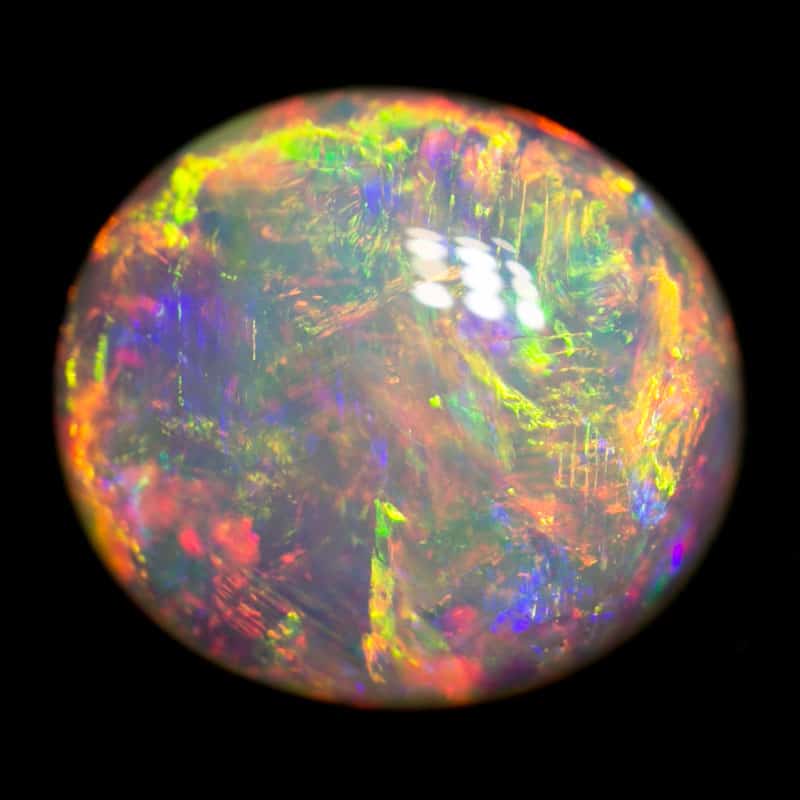 2.04 ct crystal opal 9.5x8.5x4mm