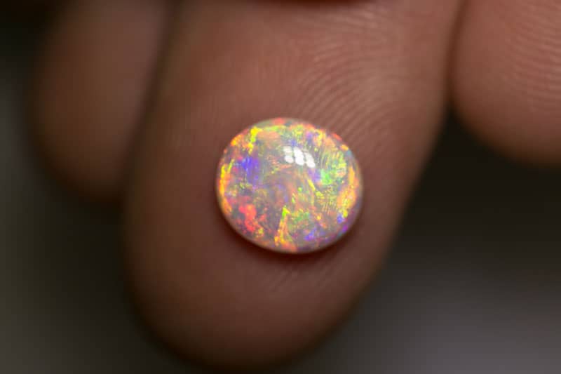 2.04 ct crystal opal 9.5x8.5x4mm