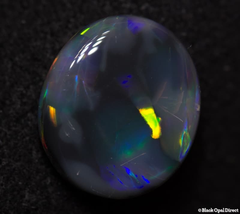 2.08ct black opal
