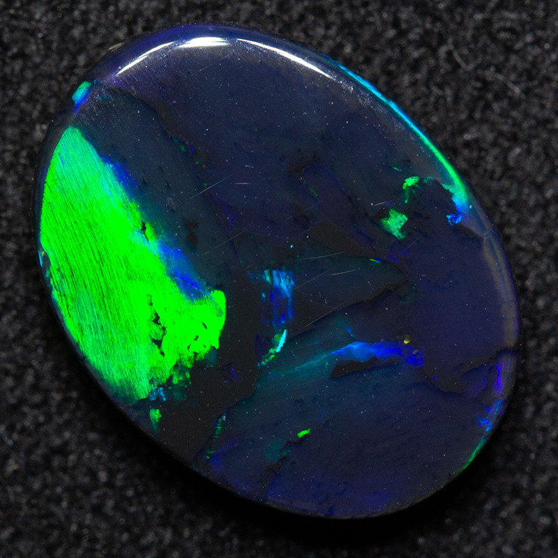 2.10 ct black opal 11.5x8.7x3mm