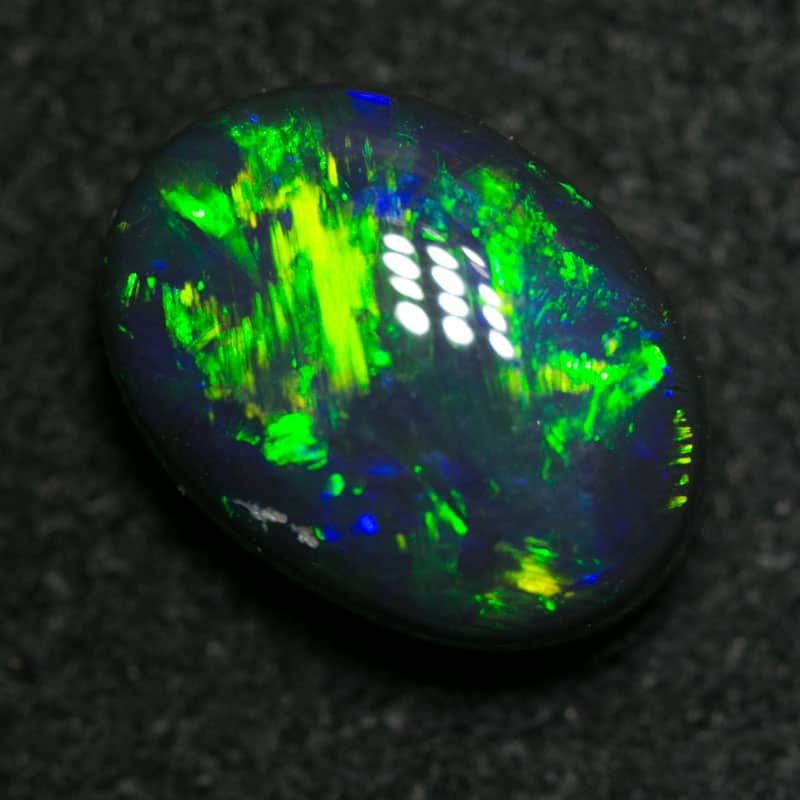2.11 ct black opal 9.5x7x4.5mm