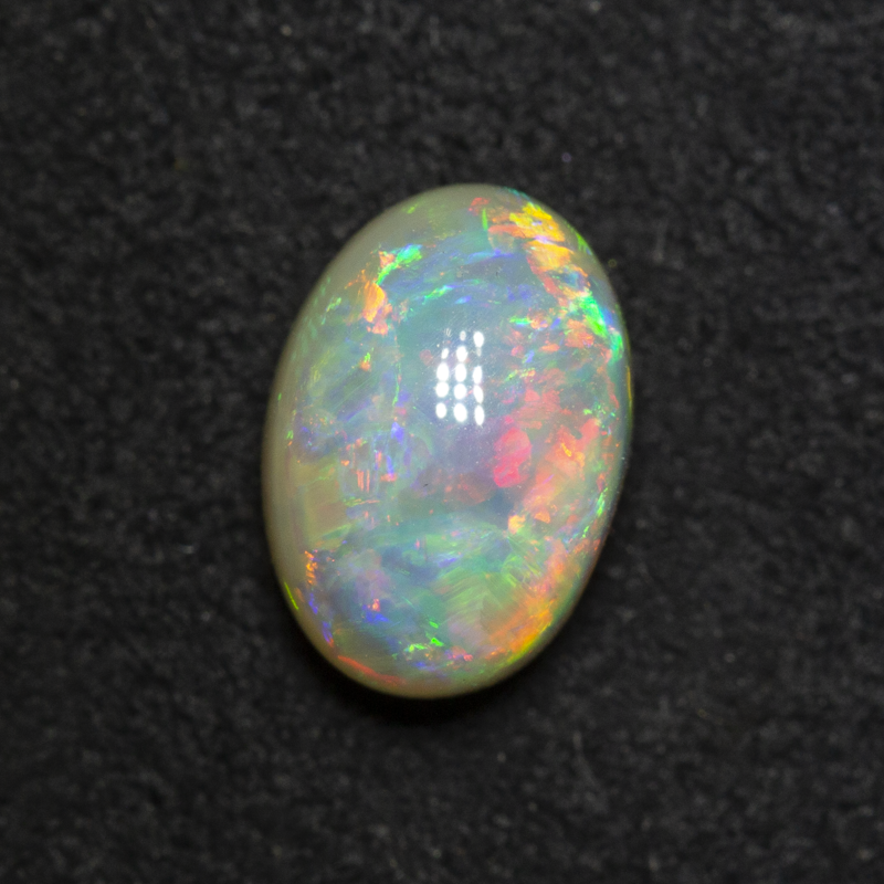 2.12 ct double-sided crystal opal 9.4x6.6x5.5mm