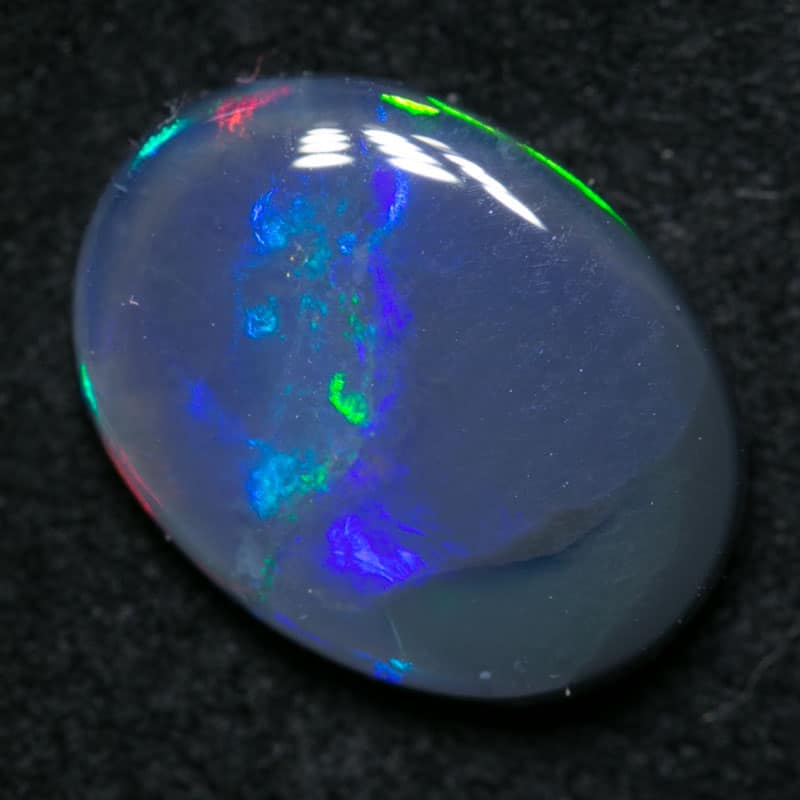 2.13 ct black opal 11x8.5x3mm
