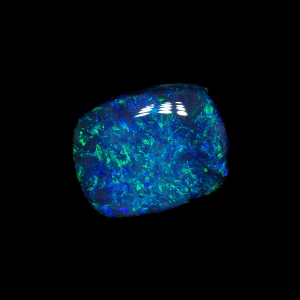 2.17 ct black opal 9.5x7.6x3.8mm