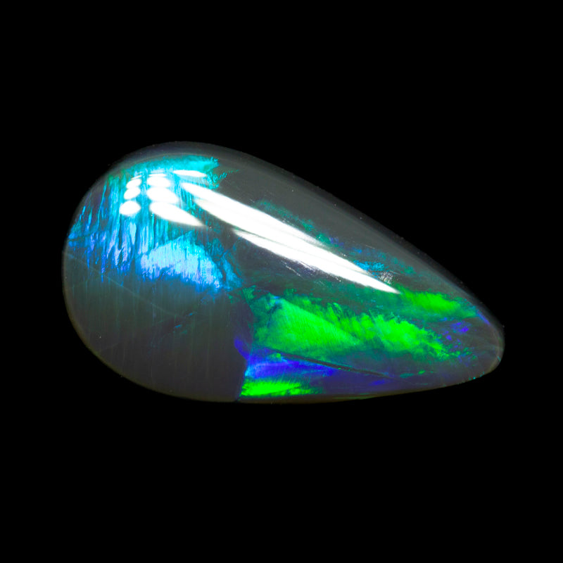 2.19 ct black opal 14x7.9x3.5mm
