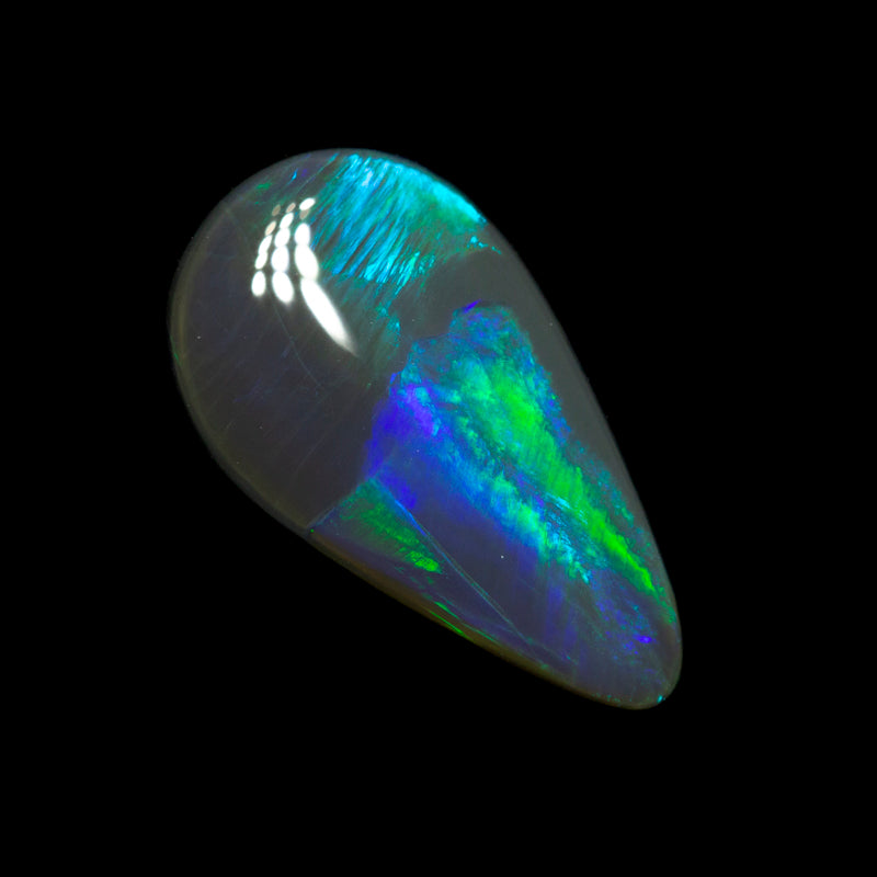 2.19 ct black opal 14x7.9x3.5mm