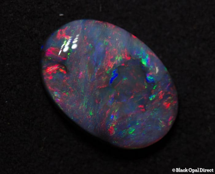 2.20 ct black opal 12x8.5x3mm