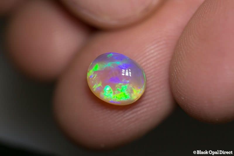 2.22 ct crystal opal 9.2x7.9x5mm