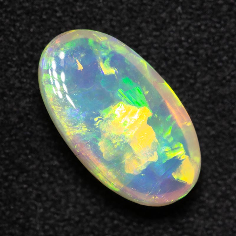 2.23 ct double-sided gem crystal opal 12x7x4.1mm