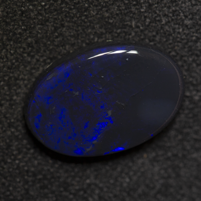 2.24 ct black opal 12.4x8.3x3.1mm
