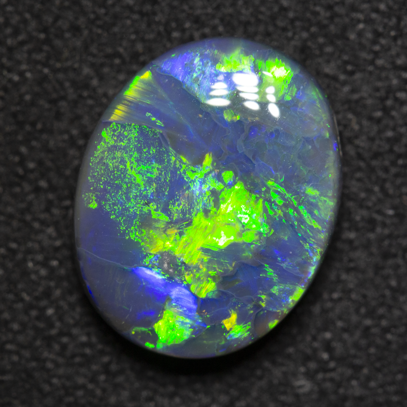 2.32 ct black opal 11x8.5x3.5mm