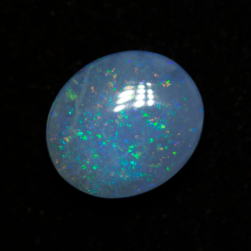 2.34 ct black opal 9.8x8.4x4.1mm