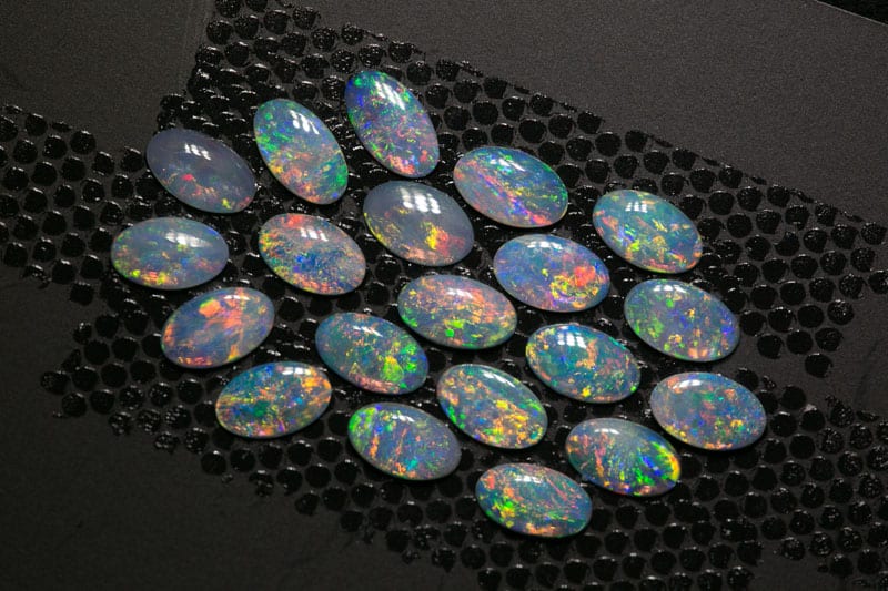 2.34 ct crystal opal suite 5x3mm