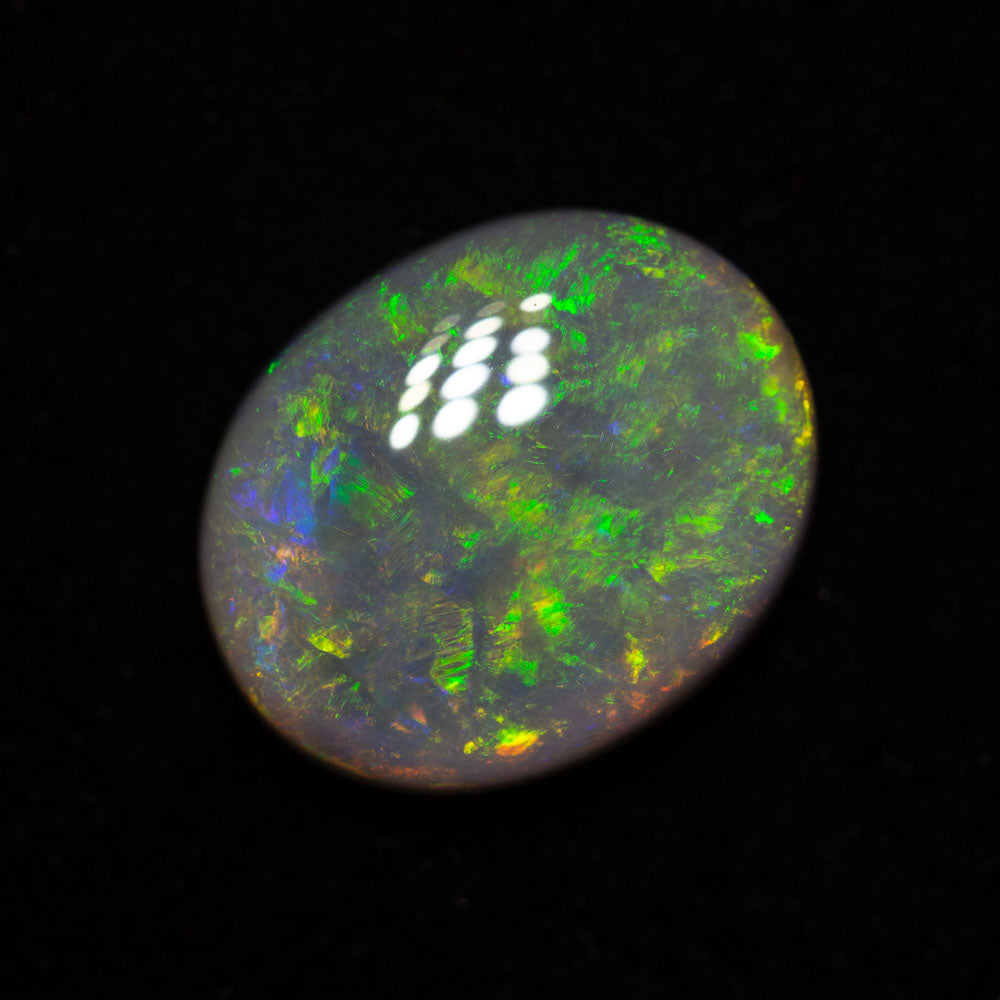 2.39 ct dark opal 11.5x9.3x3.7mm