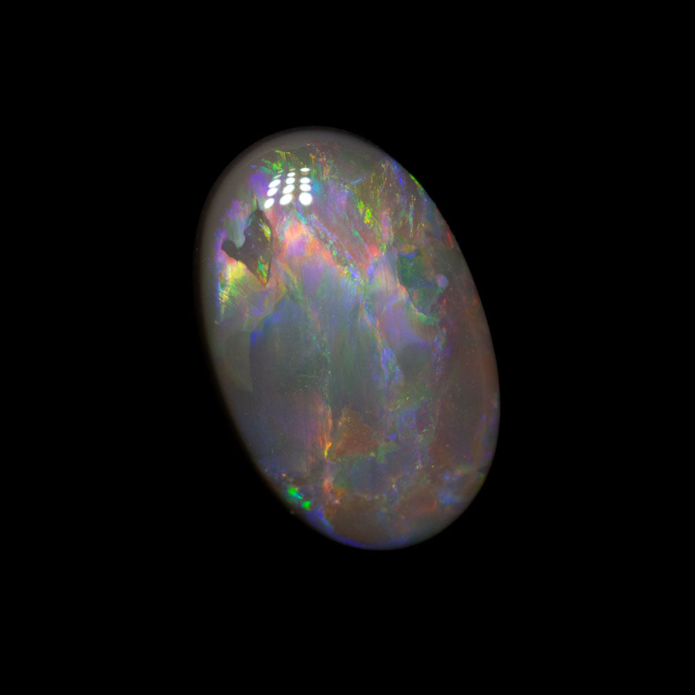 2.39 ct dark opal 11.9x7.7x3.9mm