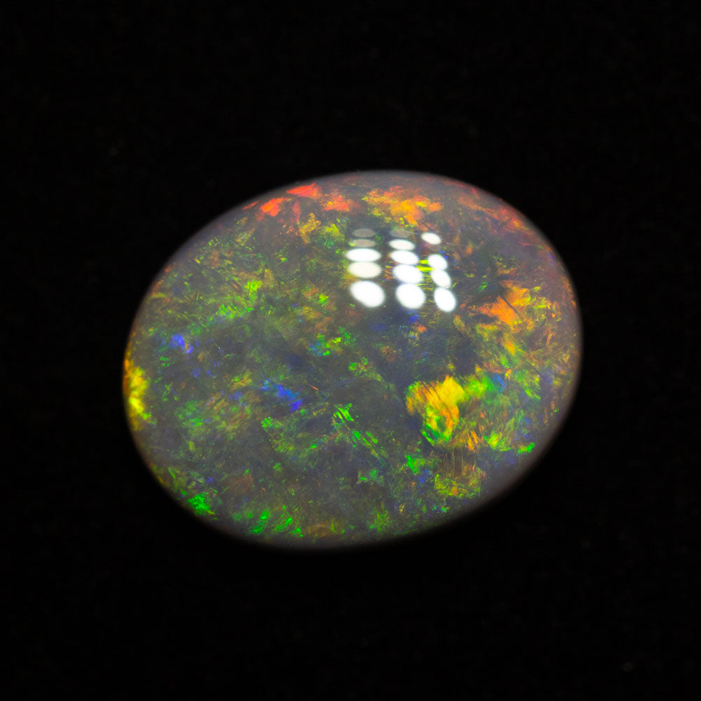 2.39 ct dark opal 11.5x9.3x3.7mm