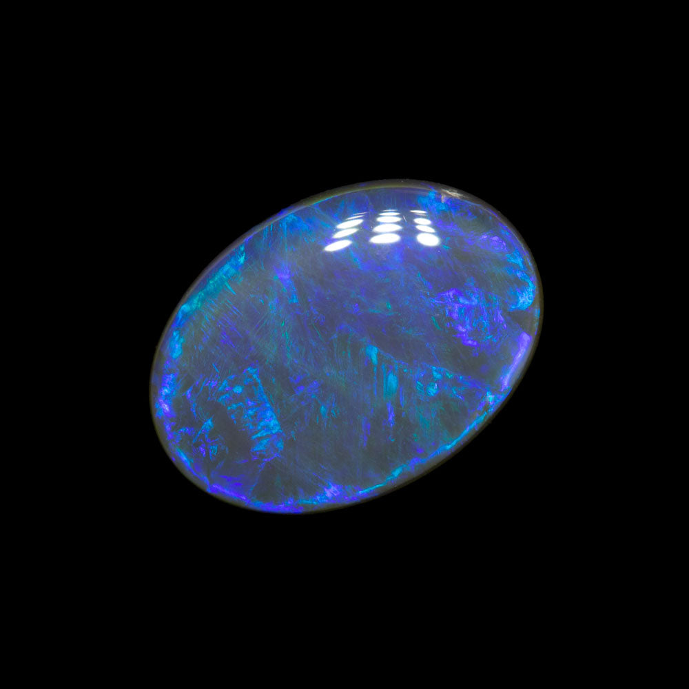 2.40 ct dark crystal opal 11.3x8.2x3.8mm