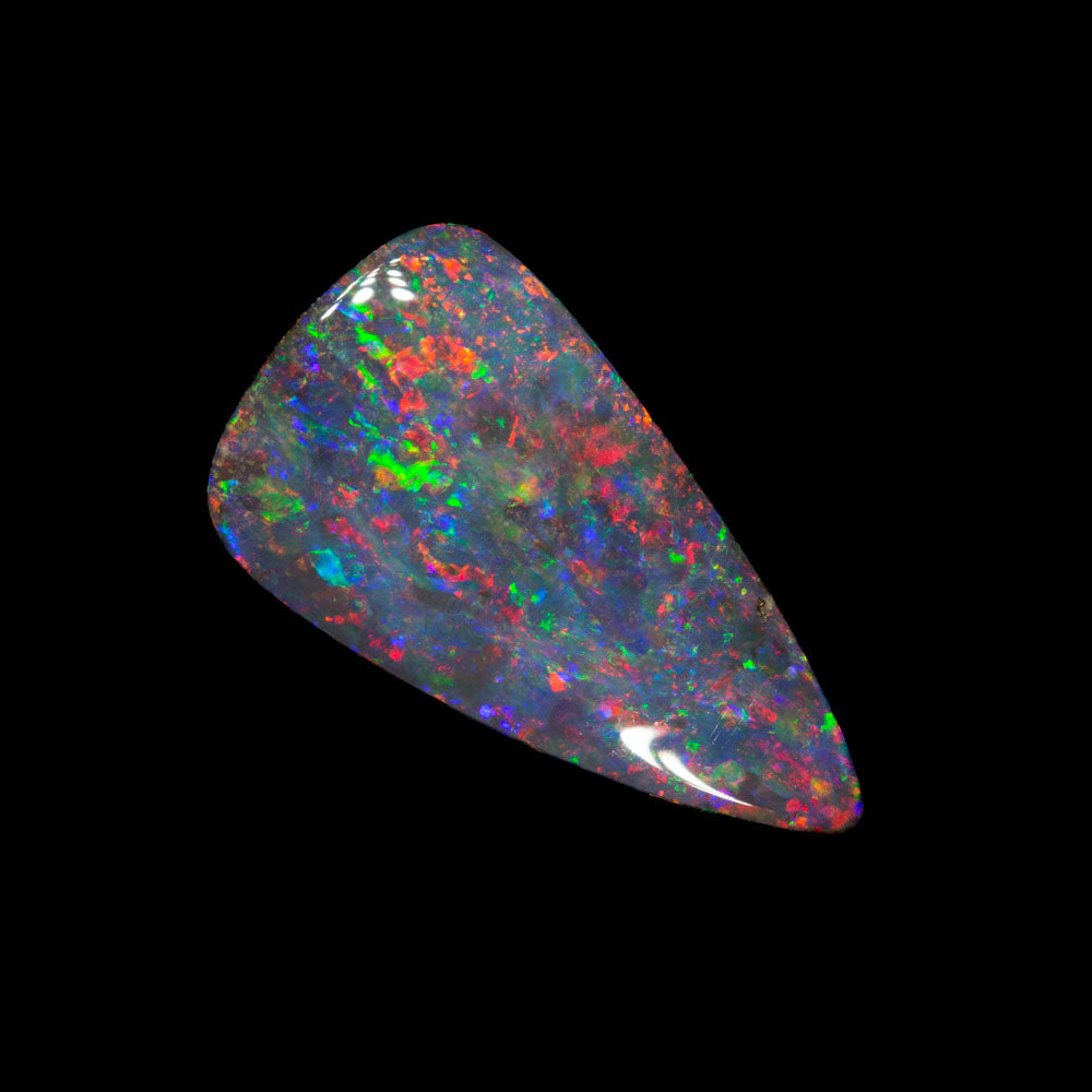 2.40 ct boulder opal 12.7x7x3.5mm