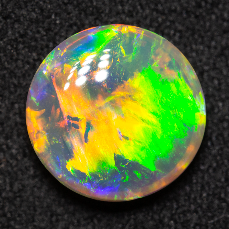ct Gem Crystal Opal Round Black Opal Direct