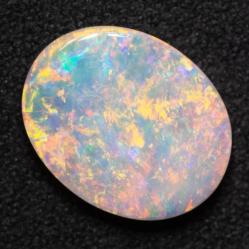 2.40 ct double-sided crystal opal 11.8x9.4x3.1mm