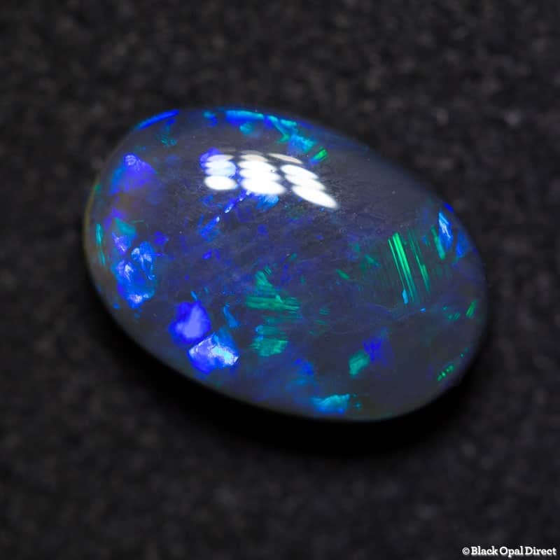 2.45ct black opal