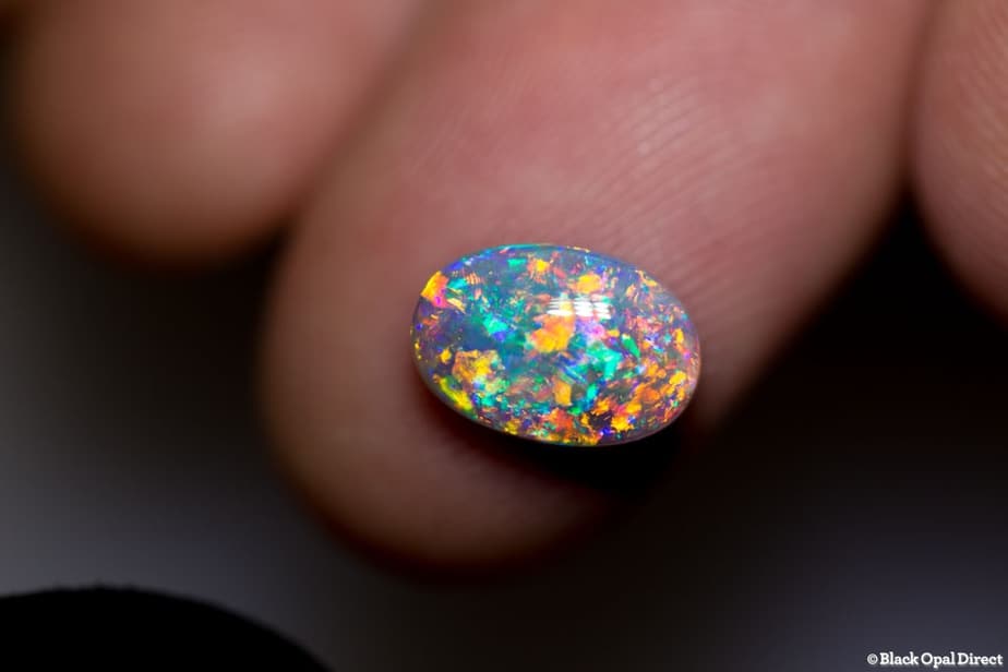 2.46 ct gem crystal opal 10.5x7x5mm
