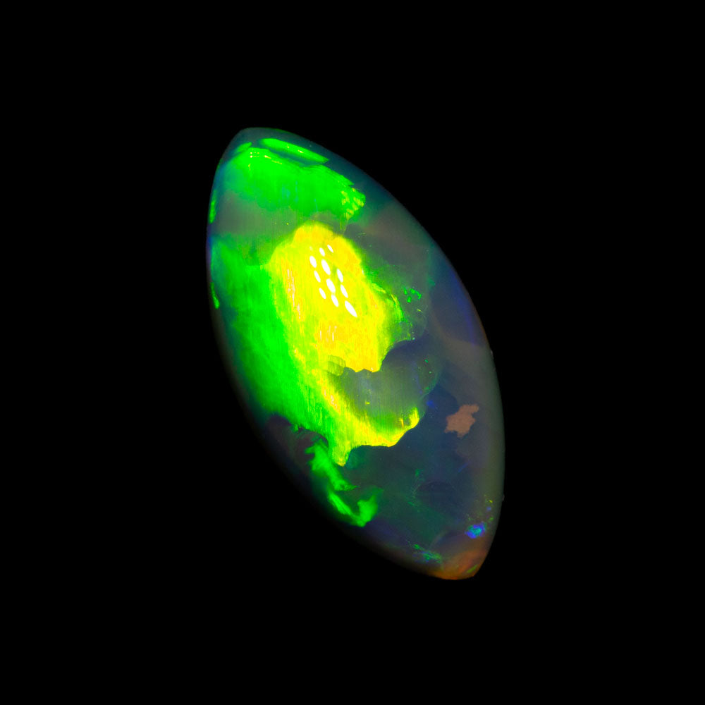 2.53 ct dark crystal opal 13.1x6.7x4.8mm